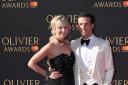 Carley Stenson and Danny Mac are expecting their second child (Chris J Ratclife/PA)