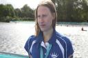 Swimming Royal-ty: Kingston Royals' swimmer Rebecca Gravell after he Serpentine triumph