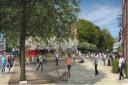 An artist impression of the new square