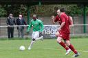 Off: Roscoe DSane saw red in Whyteleafe's 1-0 defeat at Corinthian on Tuesday night - as did team-mate Jensen Grant              SP84263