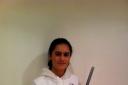 One for the future: Lily Ghodrati, 14, from Croydon has been selected as part of the LTA’s 2014 Aegon Future-Stars programme
