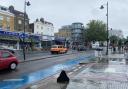 A rainy Tuesday afternoon on Clapham High Street
