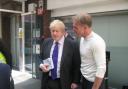 Mayor of London visits Clapham Junction Station and promises Olympics tickets