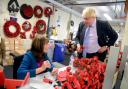 Moving: Boris tried his hand at Poppy making