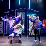 The cast of Polka's hip hop take of Romeo and Juliet