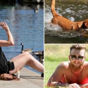 The Met Office said temperatures in London could reach 28C