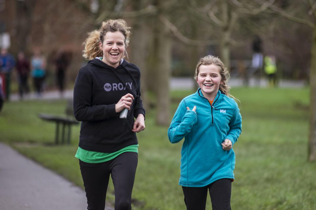 Mum and daughter take on the 5k
