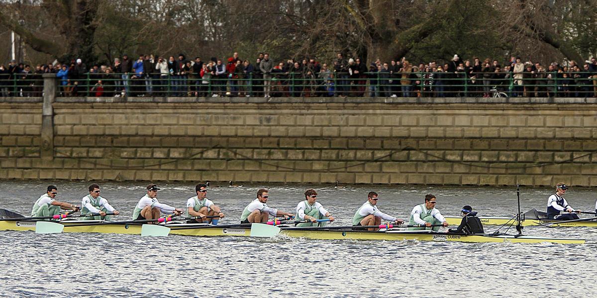 In the men's race Cambridge won for the first time since 2012
