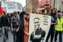 A march was held after Chris Kaba was shot dead by police (Image: PA Media)
