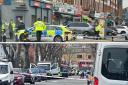 Pictures from scene of incident in Catford