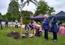 Battersea Big Dipper disaster tree-planting ceremony on May 30 (photo: Wandsworth Council)