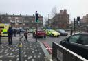 Woman taken to hospital after crash on Streatham High Road