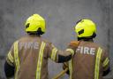 Six fire engines and around 40 firefighters were called to the flat fire at 6.23pm yesterday, February 23