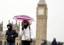 London to be hit with heavy rain as Storm Debi arrives in the UK.