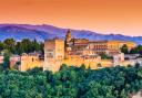 The Alhambra of Granada, Spain is a historic palace and holds UNESCO World Heritage status