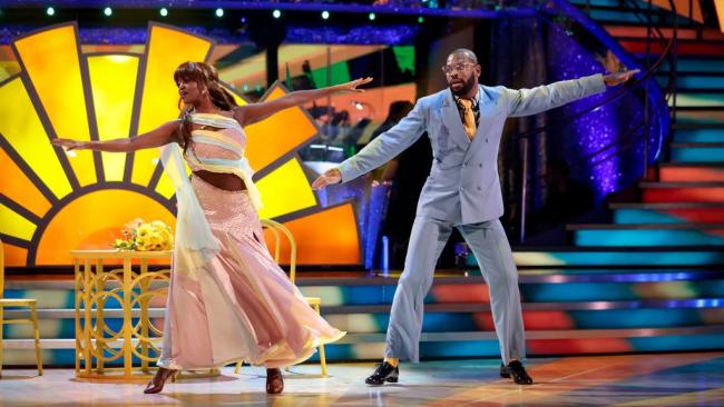 Ugo Monye temporary  pulls out of BBC Strictly Come Dancing due to injury. (PA/BBC)