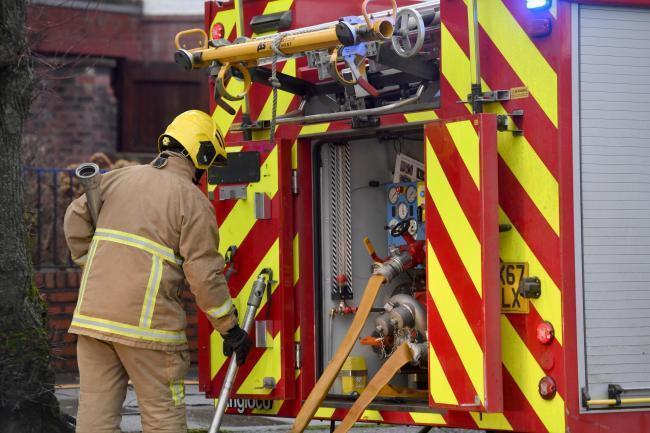 The shop fire happened in Mitcham Lane, Tooting