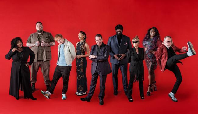 Performers take the stage on Jools Hollands Hootenanny. (BBC)