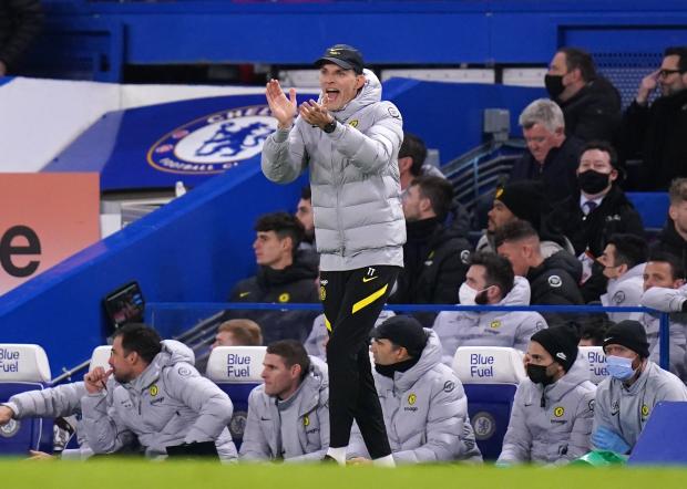 Wandsworth Times: Chelsea manager Thomas Tuchel during the match against Brighton