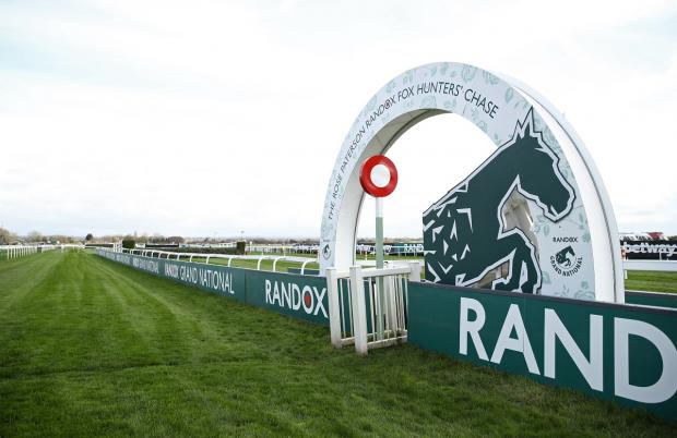 Wandsworth Times: he finishing post at Aintree Racecourse, Liverpool. Picture: PA
