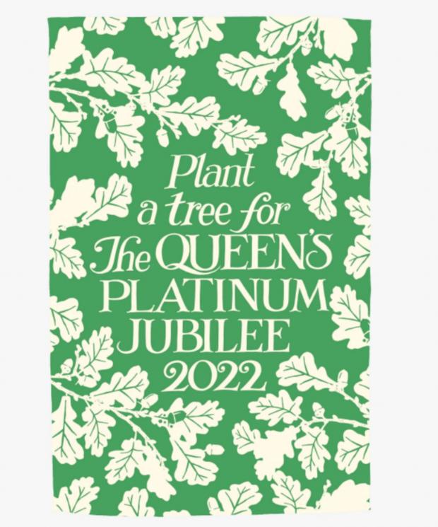 Wandsworth Times: Jubilee Tree Planting Tea Towel (Emma Bridgewater)