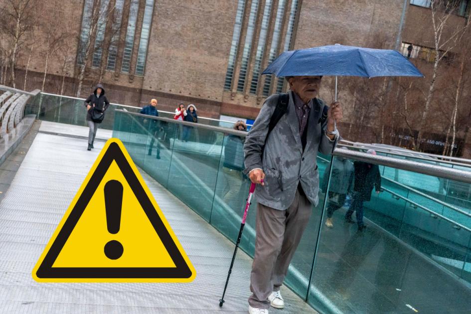 Weather: South London faces yellow rain warning