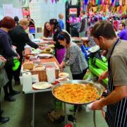 Foodies at Tooting's Foodival festival