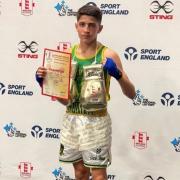 Humza Malik, from Wandsworth, won the England Boxing Schools Championship