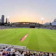 The Kia Oval during the Surrey v Middlesex game Picture: Richard Spiller