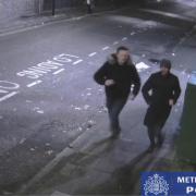 Police have released CCTV footage of two men after an assault in Brixton.