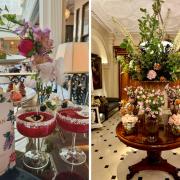 I tried a new Bridgerton afternoon tea at a central London hotel to celebrate the launch of the new series - and the hotel even has its own resident cat.