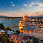The Danube River is the heart of Budapest