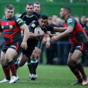 Debut in waiting: London Broncos Mike Bishay could make his Super League debut this weekend