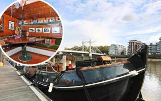 This historic ‘floating home’ in Wandsworth can be yours for 195k