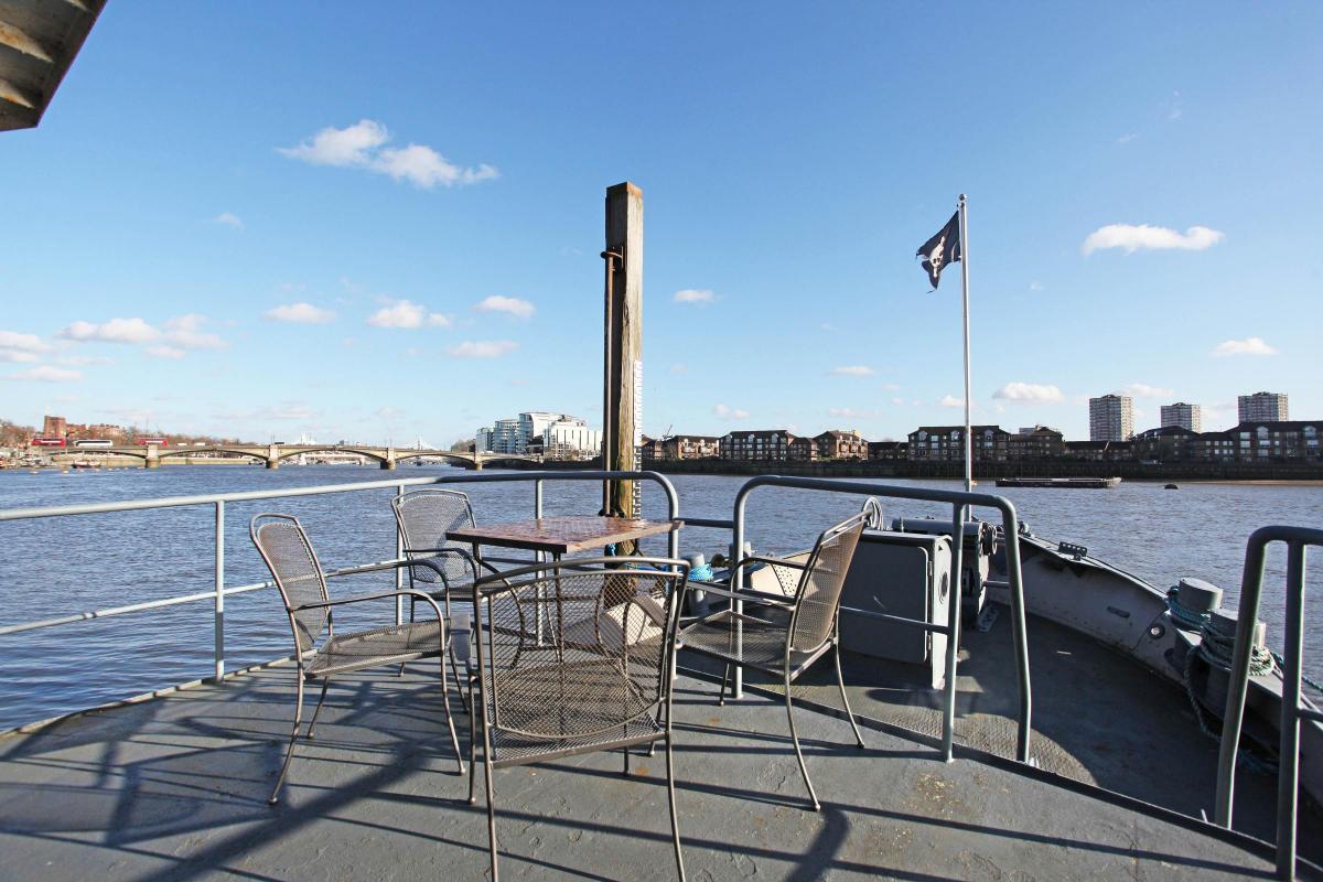 Joseph Conrad: It's a 30 metre converted Dutch barge