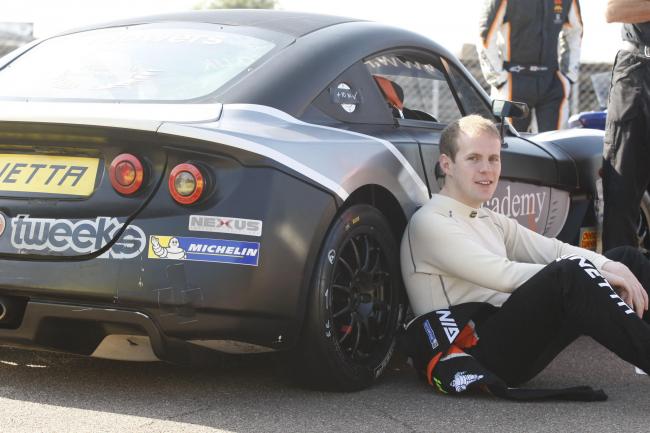 One man and his car: Matt Flowers is fourth in the Protyre Motorsport Ginetta GT5 Challenge