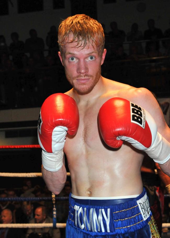 Something to prove: Sutton boxer Tommy Williams                Pic: Philip Sharkey