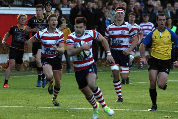 Rosslyn Park beat Newport 33-26. Picture: Dave Whittam